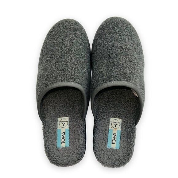Toms Harbor Slip-on Slippers Grey Men's 10 - Picture 10 of 10